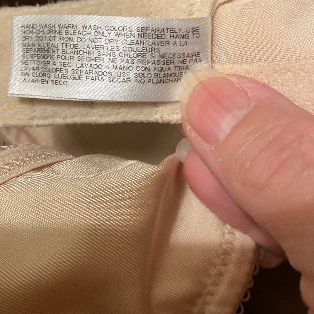 40B Wacoal Wirefree Softcup Light Padded Quality Bra 856192 Side Stays Sand Nude - Picture 12 of 16